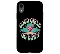 Good Girls Go Down - Funny Scuba Diving Ocean Explorer Coque pour iPhone XR