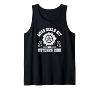 Good Girls Sit Bad Witches Ride - Funny Witch Halloween Débardeur