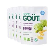 Good Goût - BIO - Artichauts Panais Pâtes Parmesan dès 6 mois 190 g - Lot de 5