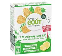 Good Goût Les Animaux Bio au Citron Aliment 80 g