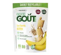 Good Goût Biscuits Carrés Banane Bio +8m 50 g