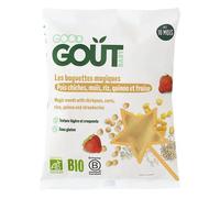 Good Goût Biscuits Les Baguettes Magiques Pois Chiche Maïs Riz Quinoa Fraise 35 g