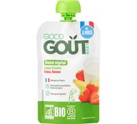 Good Goût Brassé Végétal Avoine Fraise Banane Aliment 90 g