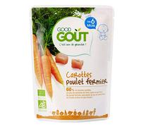 Good Goût Carottes Poulet Fermier dès 6 Mois Bio 190 g