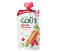 Good Gout Compote pour bébé Carotte Framboise 120g