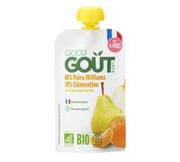 Good Gout Compote pour bébé Poire Clémentine 120g