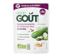 Good Gout Compotée de courgette, riz, lait de coco, curry et crevette 190g