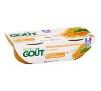 Good Goût Délice De Carotte Et Courge Butternut Dès 6 Mois 2x190g