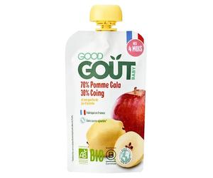 Good Goût Gourde Compote de Fruits Pomme Coing +6m Bio 120g