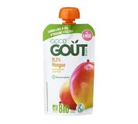 GOOD GOUT - Gourde De Fruits - Mangue 120G - ( Lot De 4 )