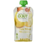 Good Goût Gourde Purée de Fruits Poire Williams Bio - Dès 4 mois, 120g