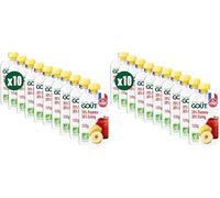 GOOD GOÛT - Gourdes Pomme Coing - Purée Bébé - Dès 4 Mois - 70% Pomme, 30% Coing - Sans Sucres Ajoutés - Fabriqué En France - 10x120g (Lot de 2)