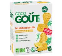 Good Goût Les Animaux Tout Bio Au Citron 80g