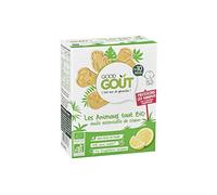 Good Goût Les Animaux Tout Bio au Citron Biscuits 80 g