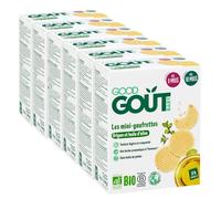 GOOD GOÛT - Lot de 6 Mini-gaufrettes origan huile d'olive 24g