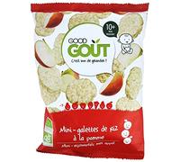 Good Goût Minigalettes de Riz à la Pomme Bio Dès 10 Mois 40g