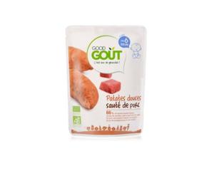 Good Goût Petit Plat Patates Douces et Sauté de Porc Dès 6 Mois 190g