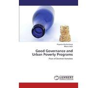 Good Governance And Urban Poverty Programs