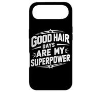 Good Hair Days est Mon Super Pouvoir, Mon Coiffeur drôle Coque pour iPhone Air