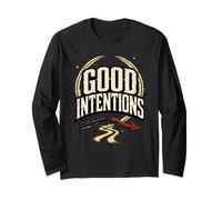 Good Intentions Broken Arrow Graphique Vintage Manche Longue
