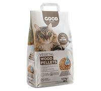Good Litière Pour Chat Granulés de Bois 10L