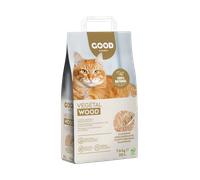 Good Litière Végétale Pellets de Bois pour Chat 20l