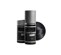 Good Looking-1 Spray + 1 Powder-Black - Poudre Cheveux - Densificateur De Cheveux - Fibres Capillaires Densifiantes - 4 Coloris