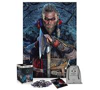 Good Loot Assassin's Creed Valhalla Eivor - Puzzle de 1000 pièces pour Adultes et Enfants à partir de 14 Ans - Puzzle de Jeu avec Affiche et Sac de Transport - 68 x 48 cm - Marchandises Assassin's