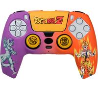Good Loot Frtec - Combo Pack Dragon Ball Z, Coque Rigide + Grips + Sticker Pour Ps5 Dualsense, Goku Et Freezer