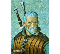 Good Loot Game Art Chronicles Puzzle : The Witcher Geralt & Vincent van Gogh (1000 éléments)