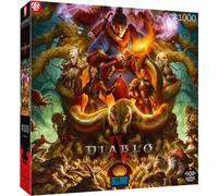 Good Loot Gaming: Diablo IV Horadrim - 1000 Piece Jigsaw Puzzle - Game Puzzle - for Video Game Fans - Gamer Puzzle -for Adults and Children 12+ - 27" X 19"