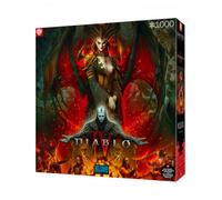 Good Loot Gaming: Diablo IV Lilith - 1000 Piece Jigsaw Puzzle - Game Puzzle - Screen Effect - for Video Game Fans - Gamer Puzzle -for Adults and Children 12+ - 27" X 19"