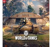 Good Loot Jeux Puzzle World of Tanks Roll Out Puzzles Illustrations de Jeu pour Adultes Adolescents 1000 Pièces Puzzle de Jeux Inspiré par Un Jeu d'ordinateur 68,3x48cm