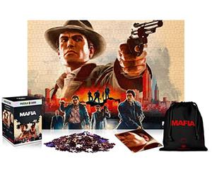 Good Loot | Mafia Vito Scaletta | Puzzle 1000 Pièces, Artwork Officiel De Jeu, Inclut Poster Et Sac, 68 X 48 Cm | 1+ Joueurs