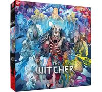 Cenega-Carte du Monde, Puzzle Couleur The Witcher : Monster Faction (5908305242925)