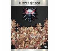 Good Loot | The Witcher 3 Birthday Puzzle | Thème The Witcher, 1000 Pièces, Inclut Poster Et Sac en Coton, 68 X 48 Cm | 1+ Joueurs