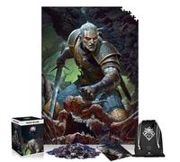 Good Loot The Witcher Dark World Puzzles Premium Box Sack Poster Puzzles De Jeux D'ordinateur pour Adolescents Et Adultes Idées De Loisirs Inspiré d'un Jeu D'ordinateur 1000 Pièces