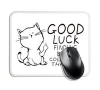 Good Luck Finding Better Colleagues Than Us, tapis de souris amusant (carré), confortable et antidérapant, adapté pour le bureau, la maison, le bureau, le jeu, le travail, les cadeaux intéressants