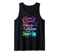 Good Luck Have Fun Don't Die, Design Gamer Graffiti, GLHF Débardeur