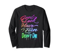 Good Luck Have Fun Don't Die, Design Gamer Graffiti, GLHF Manche Longue