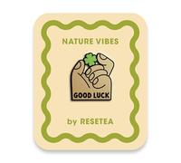Good Luck Pin | Accessoire de Mode Original | Cadeau Unique pour Vestes, Sacs à Dos et Sacs à Main | Collection Nature Vibes par Resetea