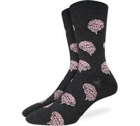 Good Luck Sock Brains Chaussettes pour homme Gris Taille 40-47
