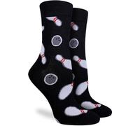 Good Luck Sock Chaussettes de bowling pour femme Noir Pointure 39-43