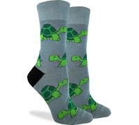 Good Luck Sock Chaussettes pour femme Motif tortue Vert Pointure 38-40