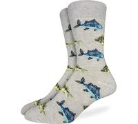 Good Luck Sock Chaussettes School of Fish pour homme, taille 40-46