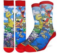 Good Luck Sock Chaussettes Sesame Street pour homme, adulte, Rue Sésame Famille, taille unique
