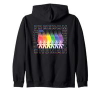 Good Luck Trolls Freedom Rainbow Sweat à Capuche
