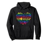 Good Luck Trolls Love is Love Rainbow Heart Sweat à Capuche