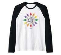 Good Luck Trolls Love is Love Rainbow Manche Raglan