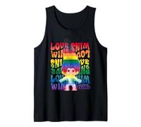 Good Luck Trolls Love Wins Rainbow Débardeur